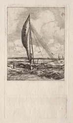 Snelle Zeilende Proa, Mulgrave Archipel, Oceanië, 1866