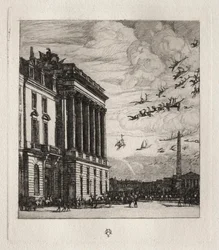 Het admiraliteit, Parijs, 1865