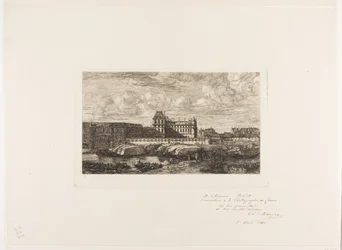 Het Oude Louvre, Parijs, 1651