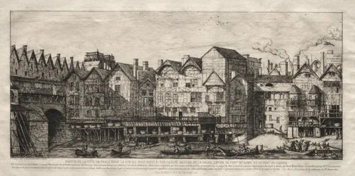 Uitzicht op een Deel van de Stad Parijs, Tegen het Einde van de 17e Eeuw
