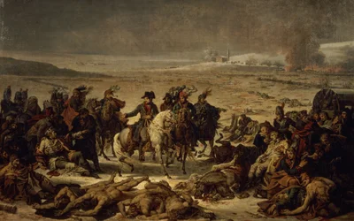 Na de slag bij Eylau, 9 februari 1807