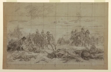 Studie voor "Napoleon bij Eylau"