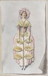 Pervenche Desséchée, uit Les Fleurs Animées