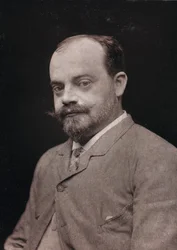 Album Artistique et Biographique, 5e jaar, Salon 1885; portret van de Franse schilder Gabriel Ferrier (1847-1914)