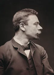 Album Artistique et Biographique, 6e jaar, Salon 1885; portret van de Franse schilder Joseph Paul Meslé (1855-1929)