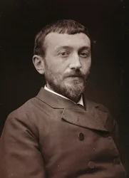 Album Artistique et Biographique, 6e jaar, Salon 1885; portret van de schilder Alfred Henry Bramtot