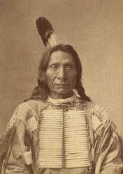 Mahpiya Luta (Rode Wolk), 1880