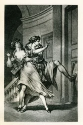Illustratie voor "Les Liaisons Dangereuses" geschreven door Choderlos de Laclos