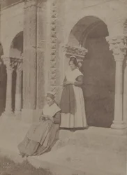 Arlésiennes in het klooster van Saint-Trophime „Arles“