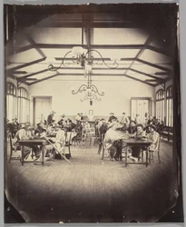 Keizerlijk sanatorium van Vincennes, speelzaal