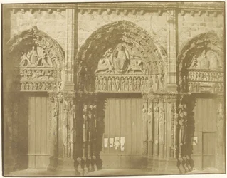 Portaal van de kathedraal van Chartres