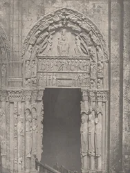 Kathedraal van Chartres, Westzijde, Rechter Zijdeur, XIIe Eeuw