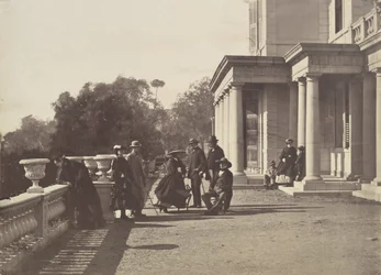[Lord Brougham en zijn familie, Cannes], 1862