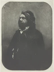 Portret van Theophile Gautier naar Nadar