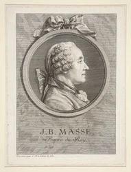 Portret van Jean-Baptiste Masse