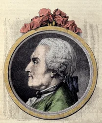 Portret van Charles Marie La Condamine, Franse wiskundige en natuuronderzoeker