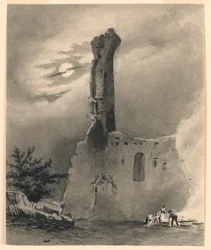 Ruïnes van een Middeleeuws Kasteel