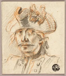 Buste van soldaat