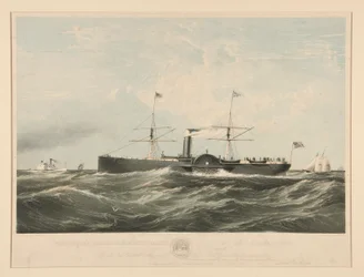 Het Stoomschip van de Verenigde Staten Baltic