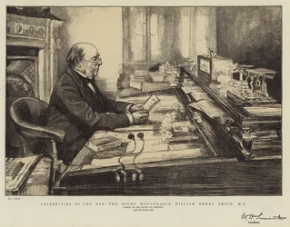 Beroemdheden van de Dag, de Eerwaarde William Henry Smith, MP