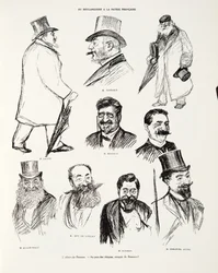 De zaak Panama - In het land van de cheques, schets van Renouard, uit Geschiedenis van de Derde Republiek, Vol. I, de Politieke Geschiedenis