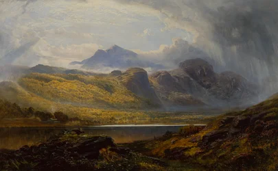 Llyn Crafnant, Moel Siabed in de Verte, Noord-Wales