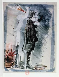 Zelfportret onder Invloed van Hasj, c.1844