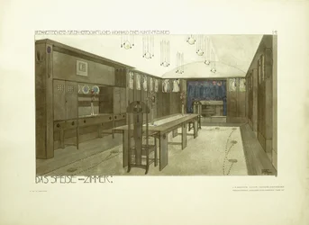 Eetkamer, c.1901