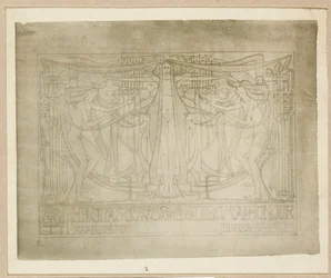 Erediploma, ontworpen voor de Glasgow School of Art Club, 1894-95