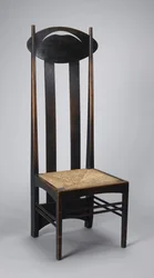 Hoog-rug zijstoel
