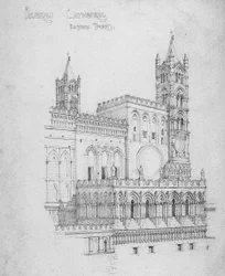 Kathedraal van Palermo, Oostelijke Torens, 1891