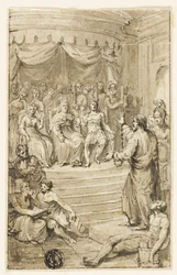 Paulus voor Festus en Agrippa