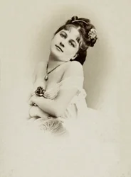 Portret van de actrice Henriette Victoire Drouard (1851-1923).