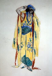 Kostuumontwerp voor Oulade, ca. 1920