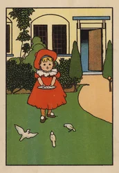 Illustratie voor Babes and Birds