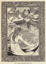 Ino geeft Odysseus de sluier