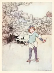 "Dit mooie kind van mij" frontispice uit "A Revival - When Forty Winters Shall Besiege Thy Brow