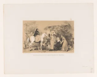 Vrouw te paard (Nederlanders in het Saxo-Frankische tijdvak)