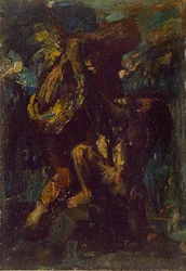 Jakob worstelt met de engel, 19e eeuw