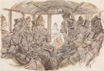 Interieur van een Bus