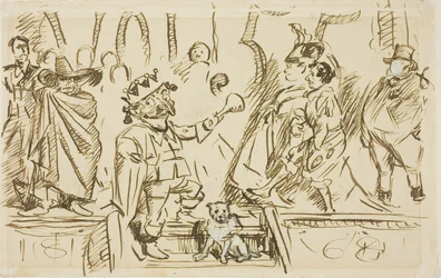 Studie voor Titelpagina, uit Punch, Volume 55
