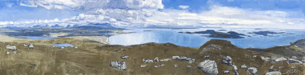 Achiltibuie Panorama, 2011 (olieverf op doek)
