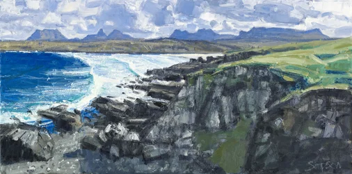 Achnahaird Bay, 2011 (olieverf op doek)