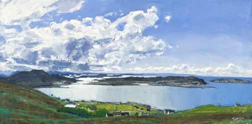 Voorbij Altandhu, 2011 (olieverf op doek)