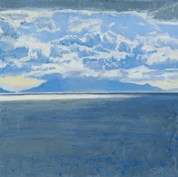 Donkere Zee, Rum, 2015 (olieverf op doek)