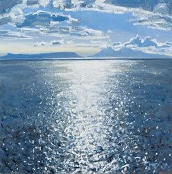 Eigg  Rum Avond, 2014 (olieverf op doek)