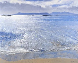 Late namiddag, Eigg  Rum, 2013 (olieverf op doek)