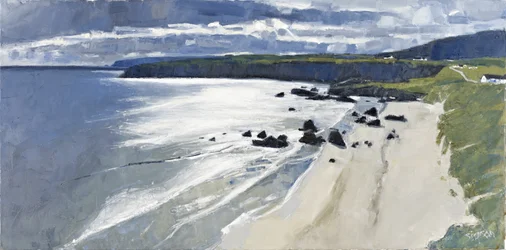 Sango Bay, 2011 (olieverf op doek)