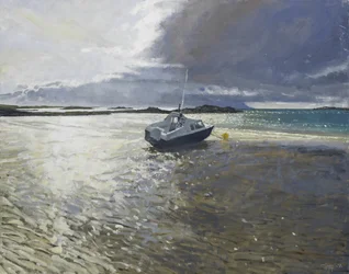 Naderende storm, 2017 (olieverf op doek)
