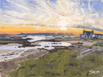 Stroom naar de zee, 2016 (olieverf op doek)